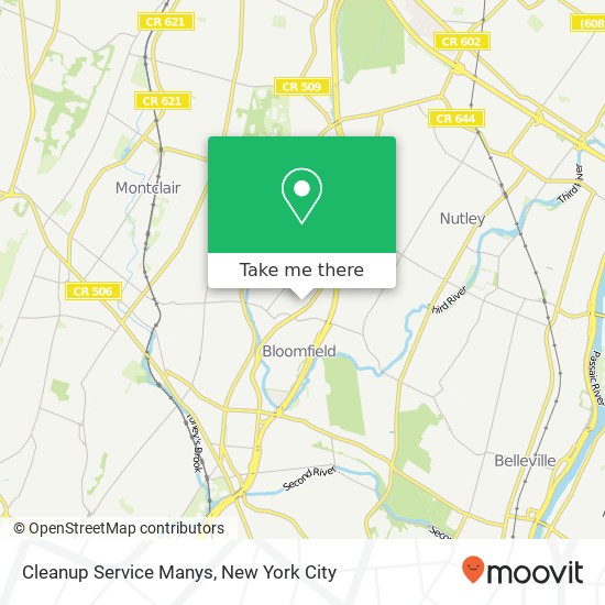 Mapa de Cleanup Service Manys, 74 Martin St