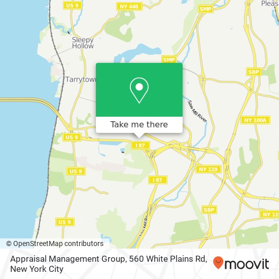 Mapa de Appraisal Management Group, 560 White Plains Rd