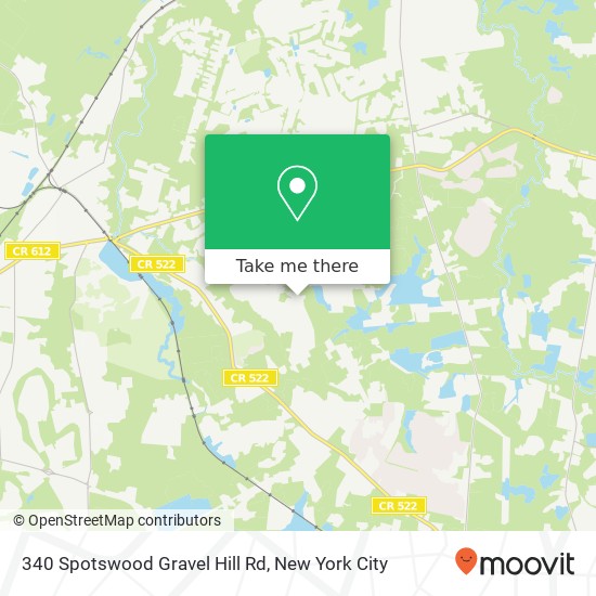 340 Spotswood Gravel Hill Rd, Monroe Twp, NJ 08831 map