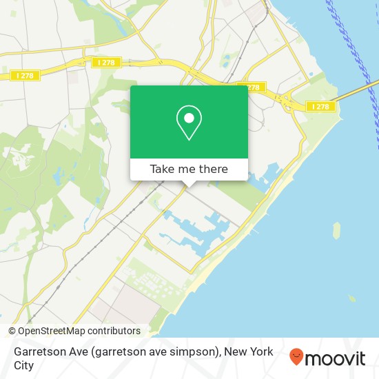 Garretson Ave (garretson ave simpson), Staten Island, NY 10305 map