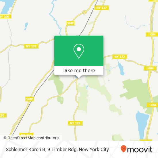 Mapa de Schleimer Karen B, 9 Timber Rdg