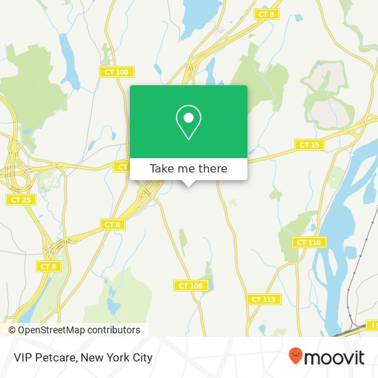 VIP Petcare, Plane Tree Rd map