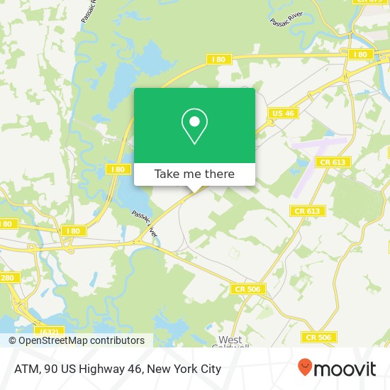 ATM, 90 US Highway 46 map