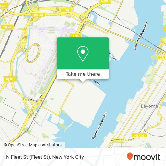 N Fleet St (Fleet St), Elizabeth, NJ 07201 map