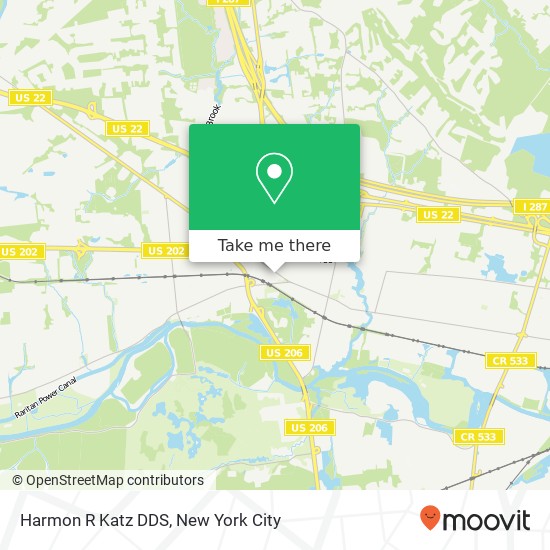 Mapa de Harmon R Katz DDS, 57 W End Ave