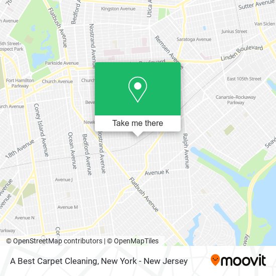 A Best Carpet Cleaning map