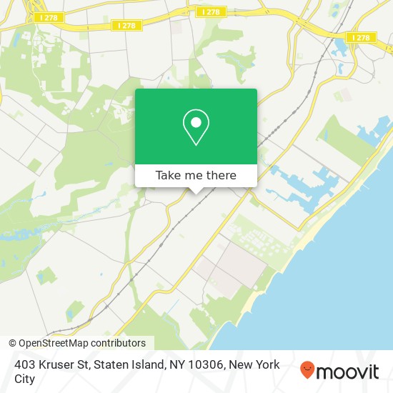403 Kruser St, Staten Island, NY 10306 map