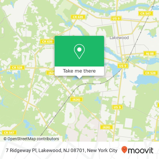 7 Ridgeway Pl, Lakewood, NJ 08701 map