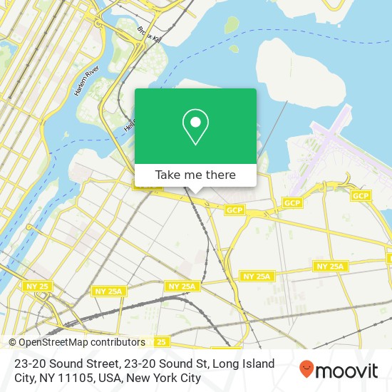 23-20 Sound Street, 23-20 Sound St, Long Island City, NY 11105, USA map