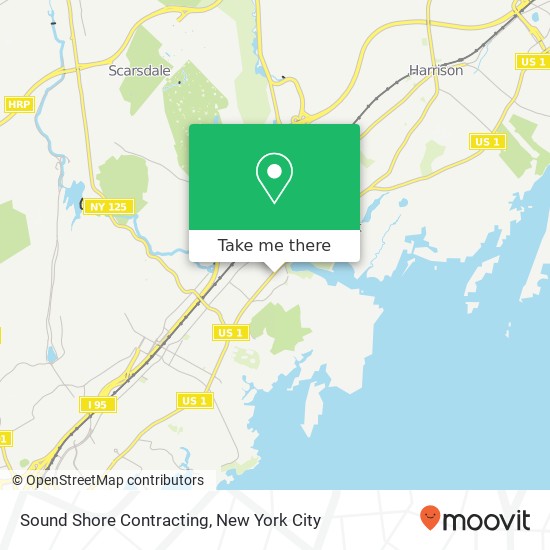 Sound Shore Contracting map