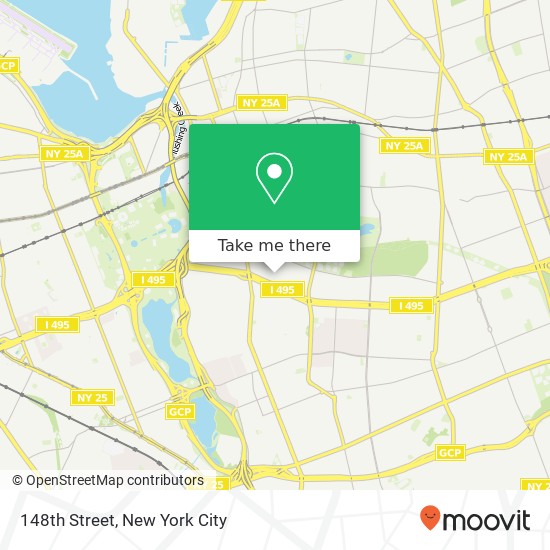 148th Street, 148th St, Flushing, NY, USA map