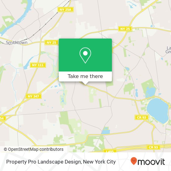 Property Pro Landscape Design, 116 Smithtown Blvd map