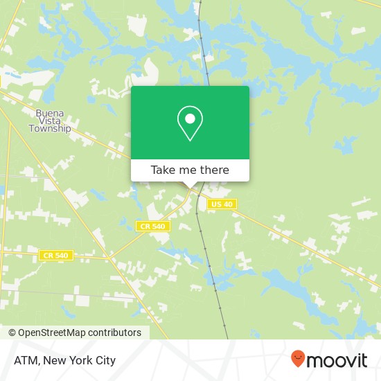Mapa de ATM, 1252 Harding Hwy