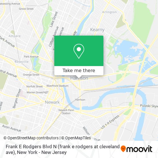 Frank E Rodgers Blvd N (frank e rodgers at cleveland ave) map