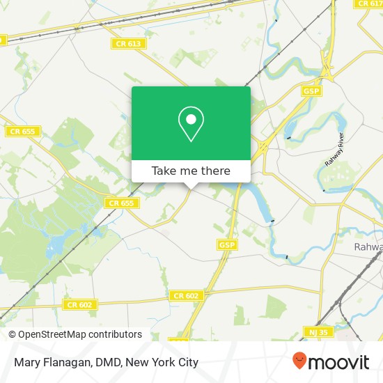 Mary Flanagan, DMD, 777 Raritan Rd map