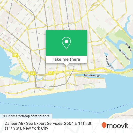 Zaheer Ali - Seo Expert Services, 2604 E 11th St map