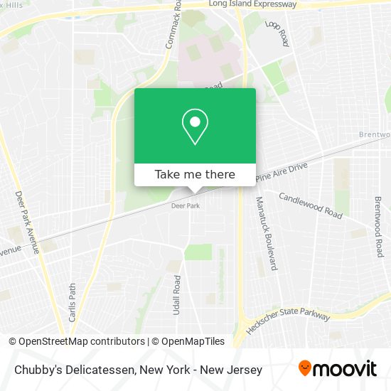 Chubby's Delicatessen map