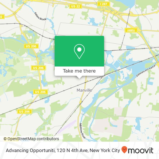 Mapa de Advancing Opportuniti, 120 N 4th Ave