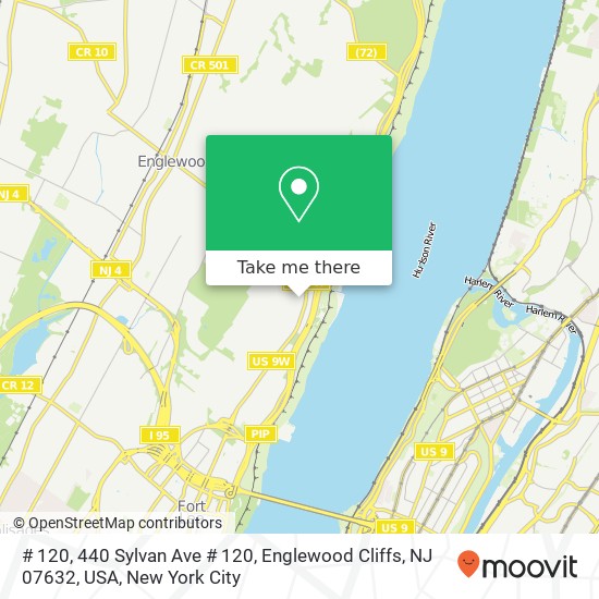 # 120, 440 Sylvan Ave # 120, Englewood Cliffs, NJ 07632, USA map