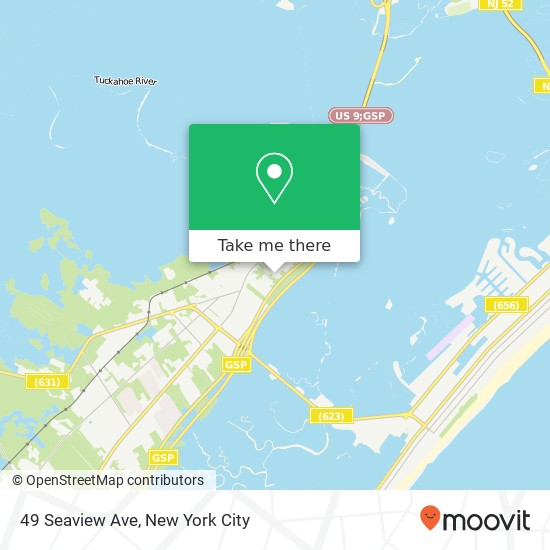 Mapa de 49 Seaview Ave, Marmora, NJ 08223