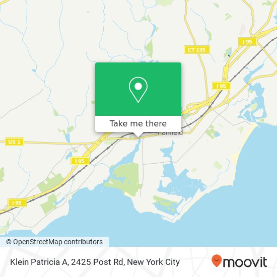 Klein Patricia A, 2425 Post Rd map