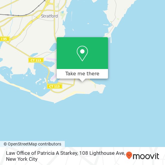 Law Office of Patricia A Starkey, 108 Lighthouse Ave map