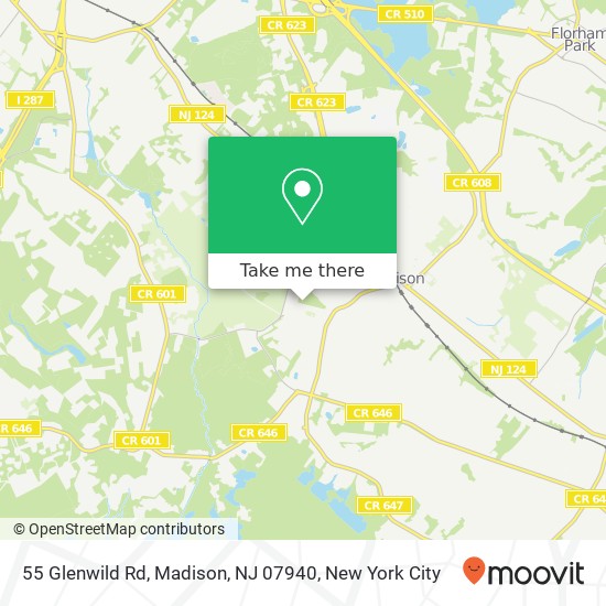 55 Glenwild Rd, Madison, NJ 07940 map