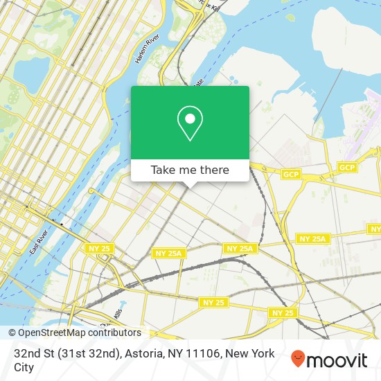 32nd St (31st 32nd), Astoria, NY 11106 map