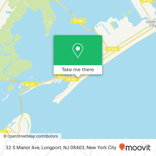 32 S Manor Ave, Longport, NJ 08403 map