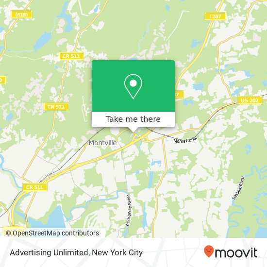 Mapa de Advertising Unlimited, 265 Main Rd