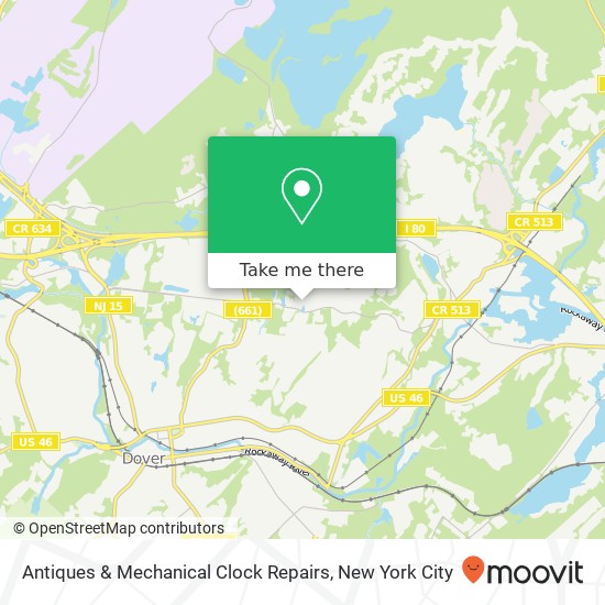 Antiques & Mechanical Clock Repairs, 93 Mt Pleasant Ave map