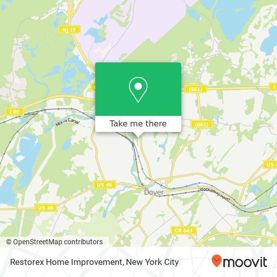 Restorex Home Improvement map