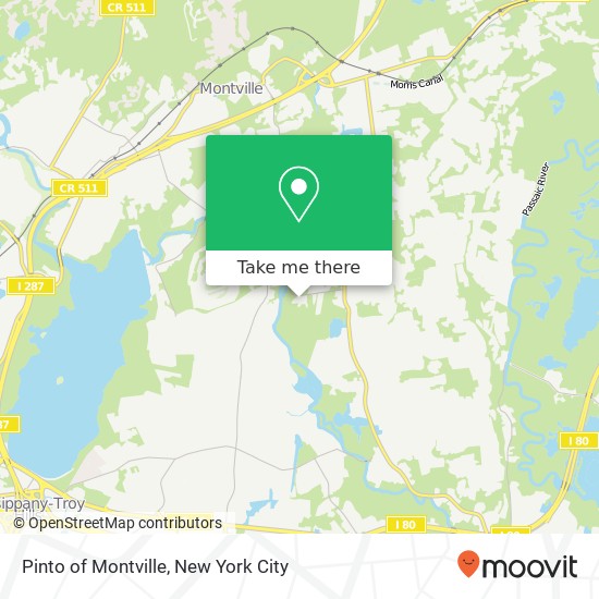 Pinto of Montville map