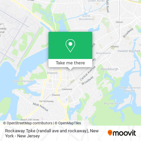 Mapa de Rockaway Tpke (randall ave and rockaway)