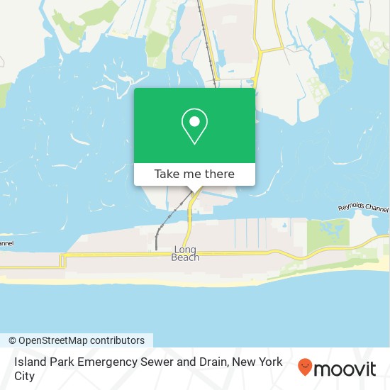 Mapa de Island Park Emergency Sewer and Drain, 4540 Austin Blvd