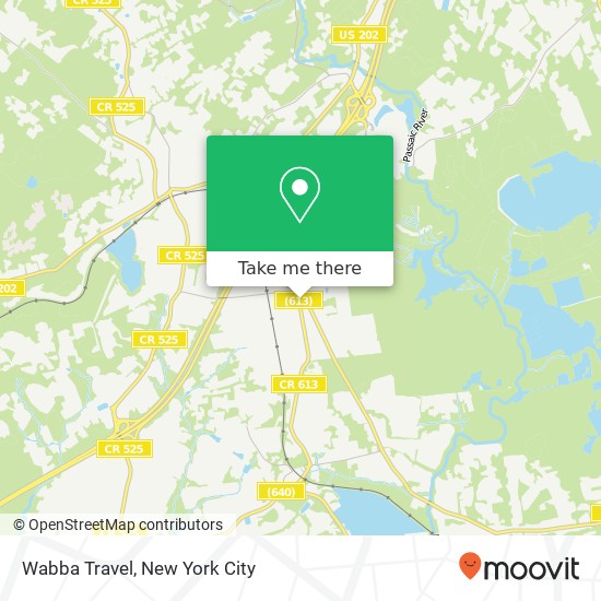 Wabba Travel map