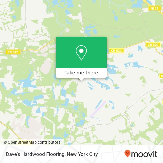 Dave's Hardwood Flooring, 308 John Wall Rd map