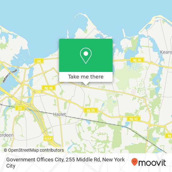 Government Offices City, 255 Middle Rd map