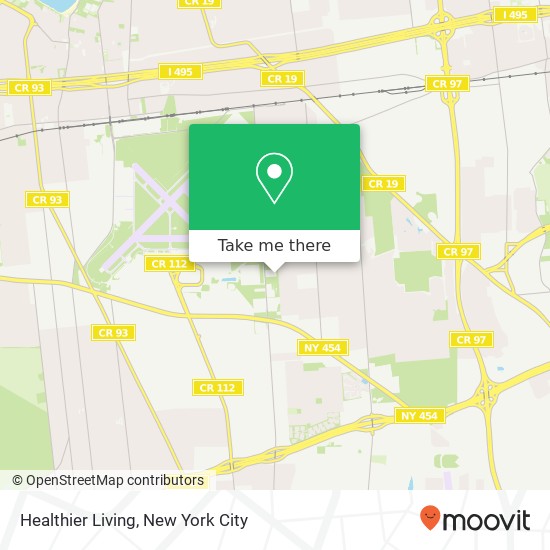 Mapa de Healthier Living, 1525 Lincoln Ave