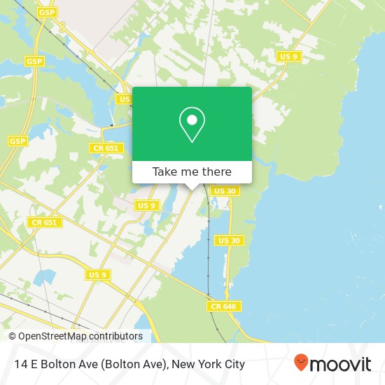 14 E Bolton Ave (Bolton Ave), Absecon, NJ 08201 map