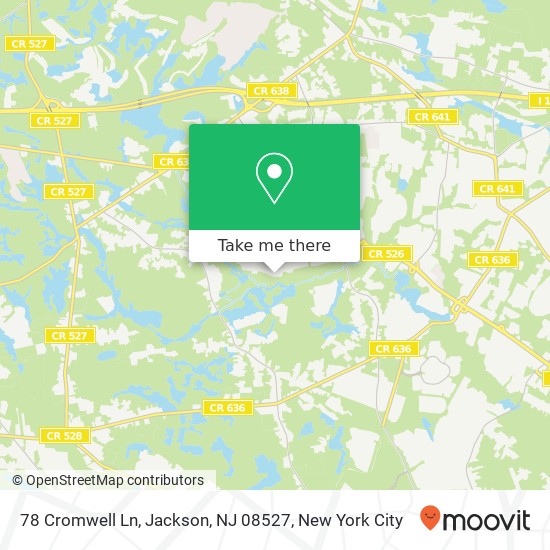 78 Cromwell Ln, Jackson, NJ 08527 map