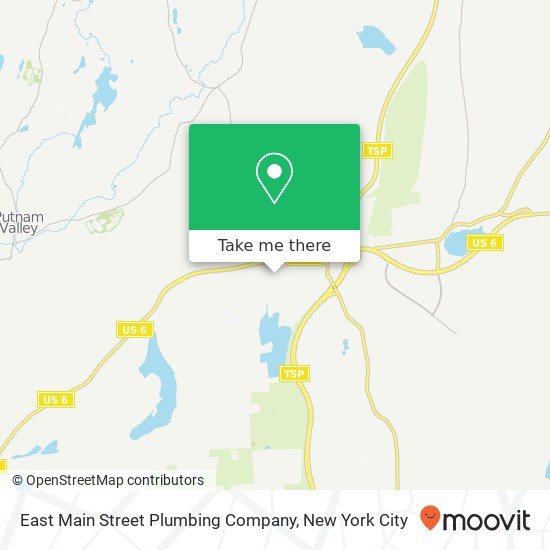 Mapa de East Main Street Plumbing Company, 1137 E Main St