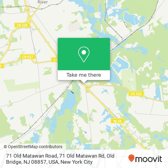 71 Old Matawan Road, 71 Old Matawan Rd, Old Bridge, NJ 08857, USA map