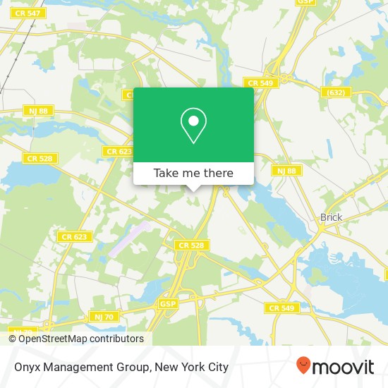 Mapa de Onyx Management Group, 1955 Swarthmore Ave