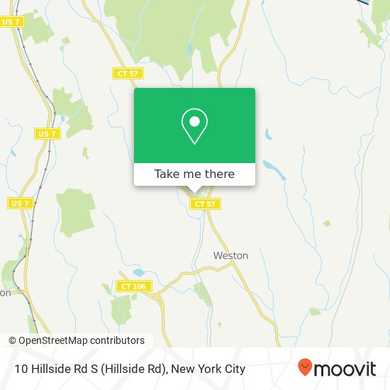 10 Hillside Rd S (Hillside Rd), Weston, CT 06883 map
