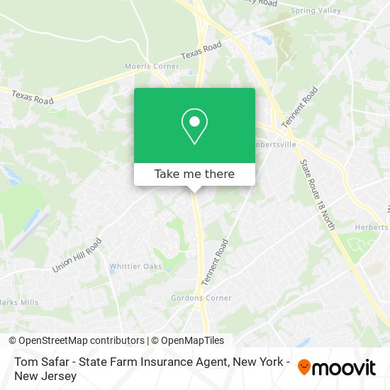 Mapa de Tom Safar - State Farm Insurance Agent