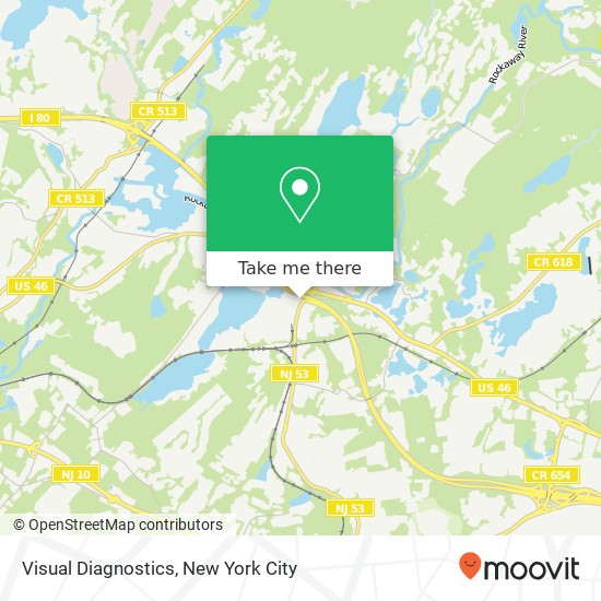 Mapa de Visual Diagnostics, 95 E Main St