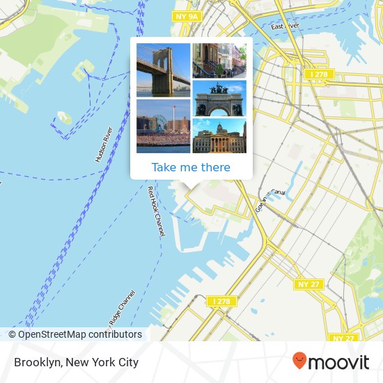 Mapa de Brooklyn, 383 Van Brunt Street, 3rd Floor, Brooklyn, NY 11231, United States