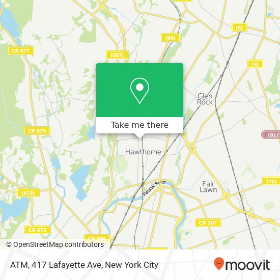 Mapa de ATM, 417 Lafayette Ave