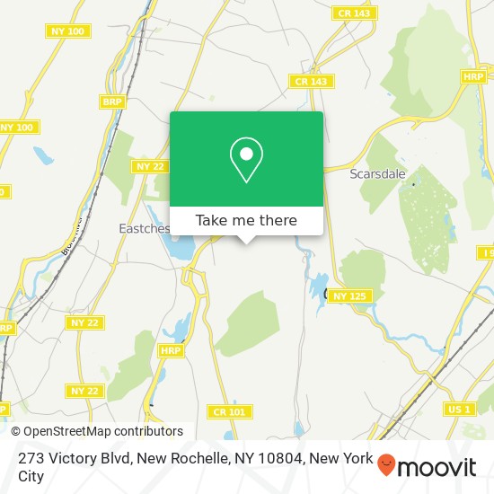 273 Victory Blvd, New Rochelle, NY 10804 map